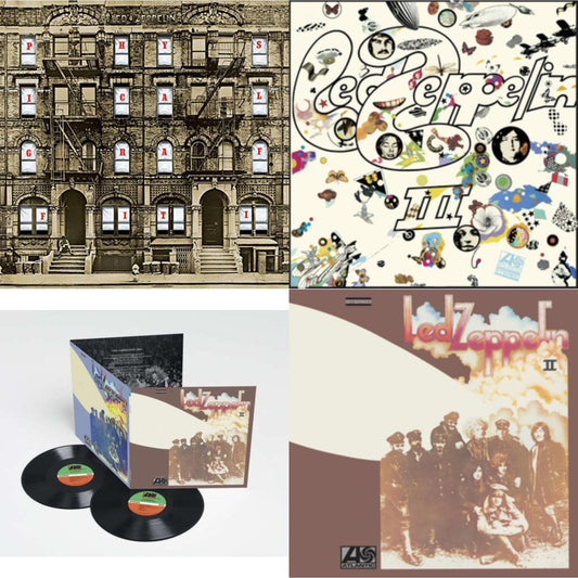 Led Zeppelin - Led Zeppelin Ii (Deluxe Remastered/2LP/180) & Led Zeppelin Iii (Remastered Original/180G) & Physical Graffiti (2015 Remaster) & Led Zeppelin Ii (180G/Remastered)