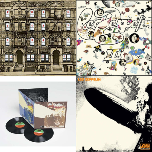 Led Zeppelin - Led Zeppelin Ii (Deluxe Remastered/2LP/180) & Led Zeppelin Iii (Remastered Original/180G) & Physical Graffiti (2015 Remaster) & Led Zeppelin I (180G/Remastered)