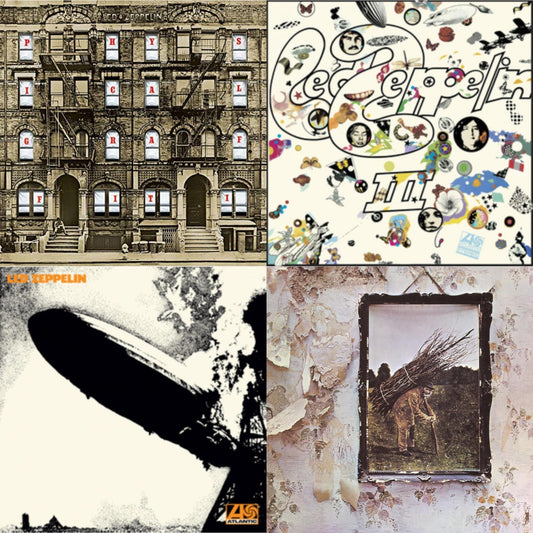 Led Zeppelin - Led Zeppelin Iii (Remastered Original/180G) & Physical Graffiti (2015 Remaster) & Led Zeppelin I (180G/Remastered) & Led Zeppelin Iv (Clear LP Vinyl/180G) (Atl75)