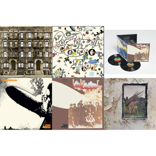 Led Zeppelin - Led Zeppelin Ii (Deluxe Remastered/2LP/180) & Led Zeppelin Iii (Remastered Original/180G) & Led Zeppelin Iv & Physical Graffiti (2015 Remaster) & Led Zeppelin Ii (180G/Remastered) & Led Zeppelin I (180G/Remastered)