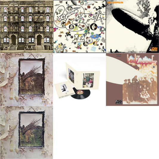 Led Zeppelin - Led Zeppelin Iii (Remastered Original/180G) & Led Zeppelin Iv & Physical Graffiti (2015 Remaster) & Presence & Led Zeppelin Ii (180G/Remastered) & Led Zeppelin I (180G/Remastered) & Led Zeppelin Iv (Clear LP Vinyl/180G) (Atl75)