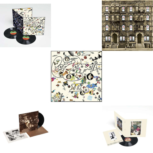 Led Zeppelin - Led Zeppelin Iii (2LP/180G) & In Through The Out Door & Led Zeppelin Iii (Remastered Original/180G) & Physical Graffiti (2015 Remaster) & Presence