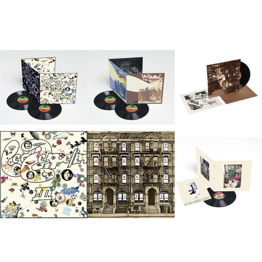 Led Zeppelin - Led Zeppelin Iii (2LP/180G) & Led Zeppelin Ii (Deluxe Remastered/2LP/180) & In Through The Out Door & Led Zeppelin Iii (Remastered Original/180G) & Physical Graffiti (2015 Remaster) & Presence