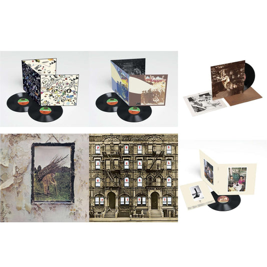 Led Zeppelin - Led Zeppelin Iii (2LP/180G) & Led Zeppelin Ii (Deluxe Remastered/2LP/180) & In Through The Out Door & Led Zeppelin Iv & Physical Graffiti (2015 Remaster) & Presence