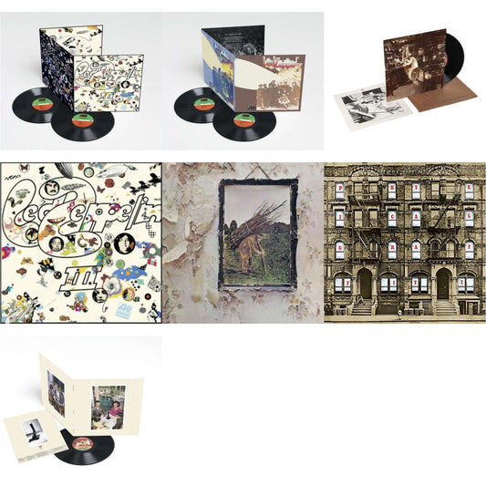 Led Zeppelin - Led Zeppelin Iii (2LP/180G) & Led Zeppelin Ii (Deluxe Remastered/2LP/180) & In Through The Out Door & Led Zeppelin Iii (Remastered Original/180G) & Led Zeppelin Iv & Physical Graffiti (2015 Remaster) & Presence