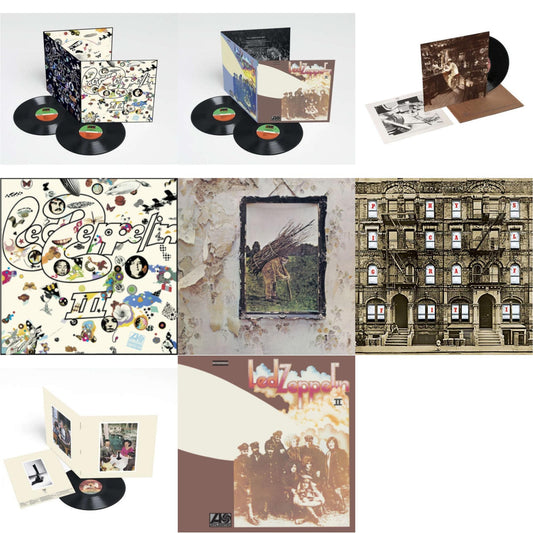 Led Zeppelin - Led Zeppelin Iii (2LP/180G) & Led Zeppelin Ii (Deluxe Remastered/2LP/180) & In Through The Out Door & Led Zeppelin Iii (Remastered Original/180G) & Led Zeppelin Iv & Physical Graffiti (2015 Remaster) & Presence & Led Zeppelin Ii