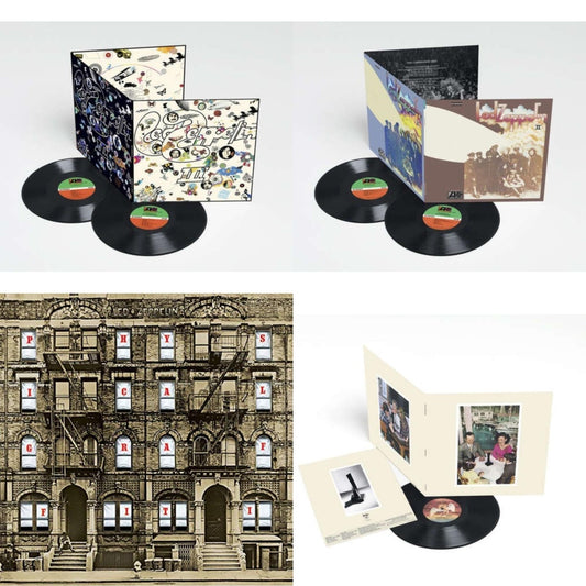 Led Zeppelin - Led Zeppelin Iii (2LP/180G) & Led Zeppelin Ii (Deluxe Remastered/2LP/180) & Physical Graffiti (2015 Remaster) & Presence