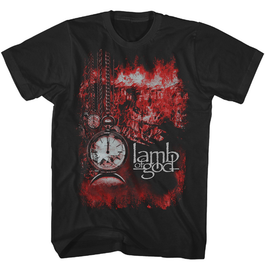 Lamb of God Album Cover Mens T Shirt Black