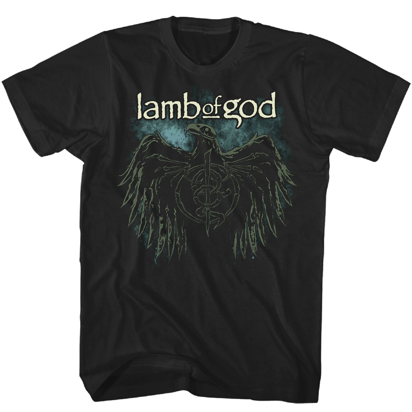 Lamb of God Crow Mens T Shirt Black