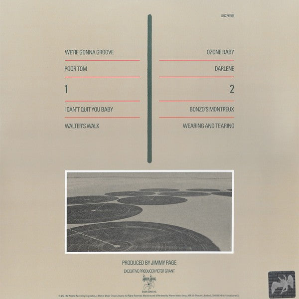 Led Zeppelin – Coda: Remastered Original Album (LP Vinyl) Vinyl Record
