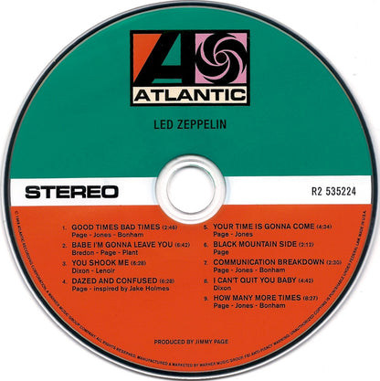 Led Zeppelin – Led Zeppelin I Remastered Original Album Music CD