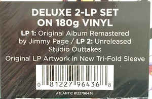 Led Zeppelin - Led Zeppelin III (Deluxe Reissue) Vinyl Record