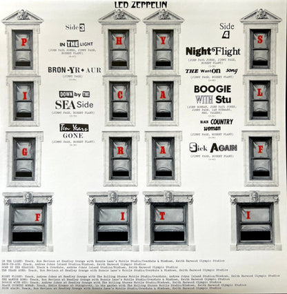 Led Zeppelin – Physical Graffiti: Remastered Deluxe Edition (3-LP Vinyl) Vinyl Record