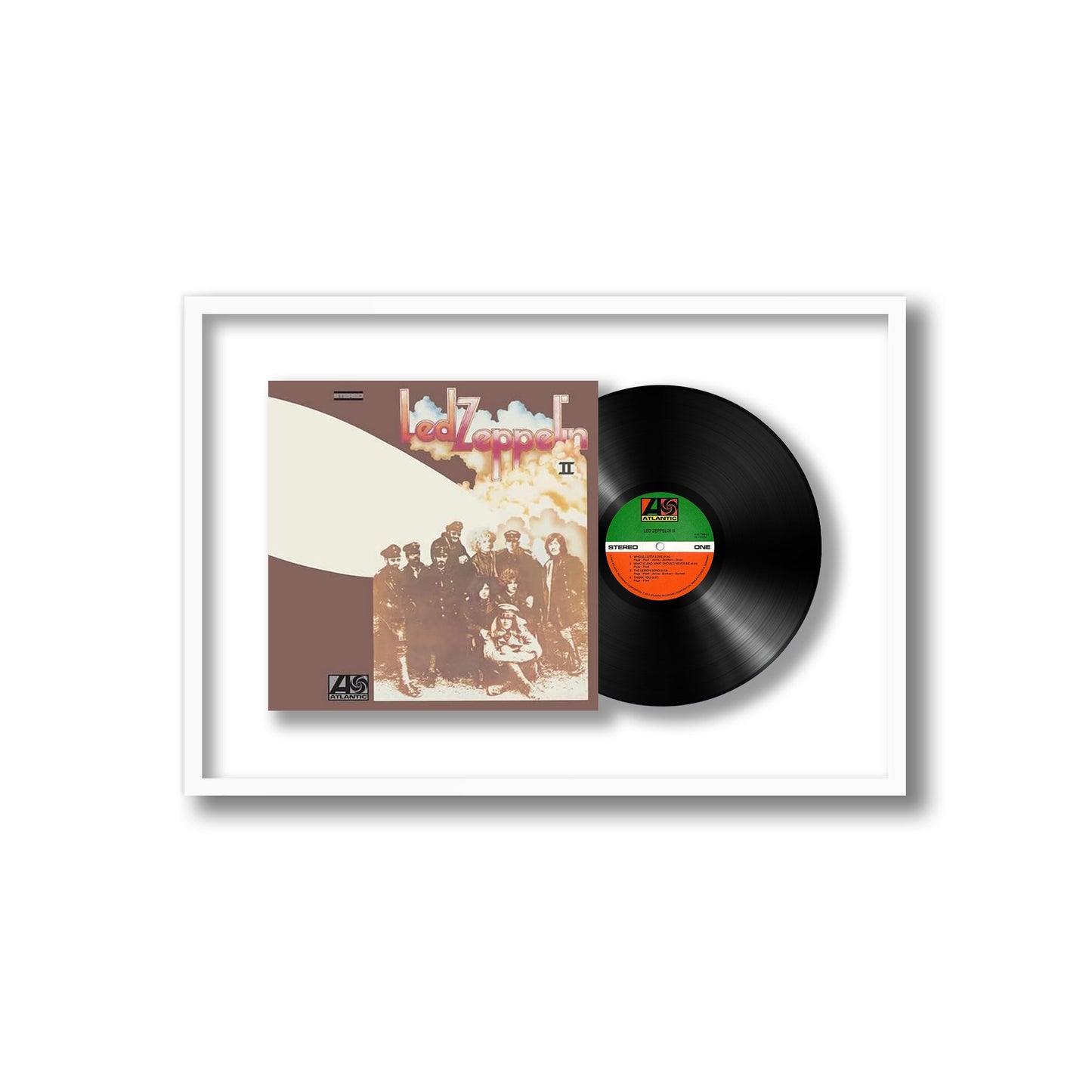 Led Zeppelin II Framed Vinyl Record