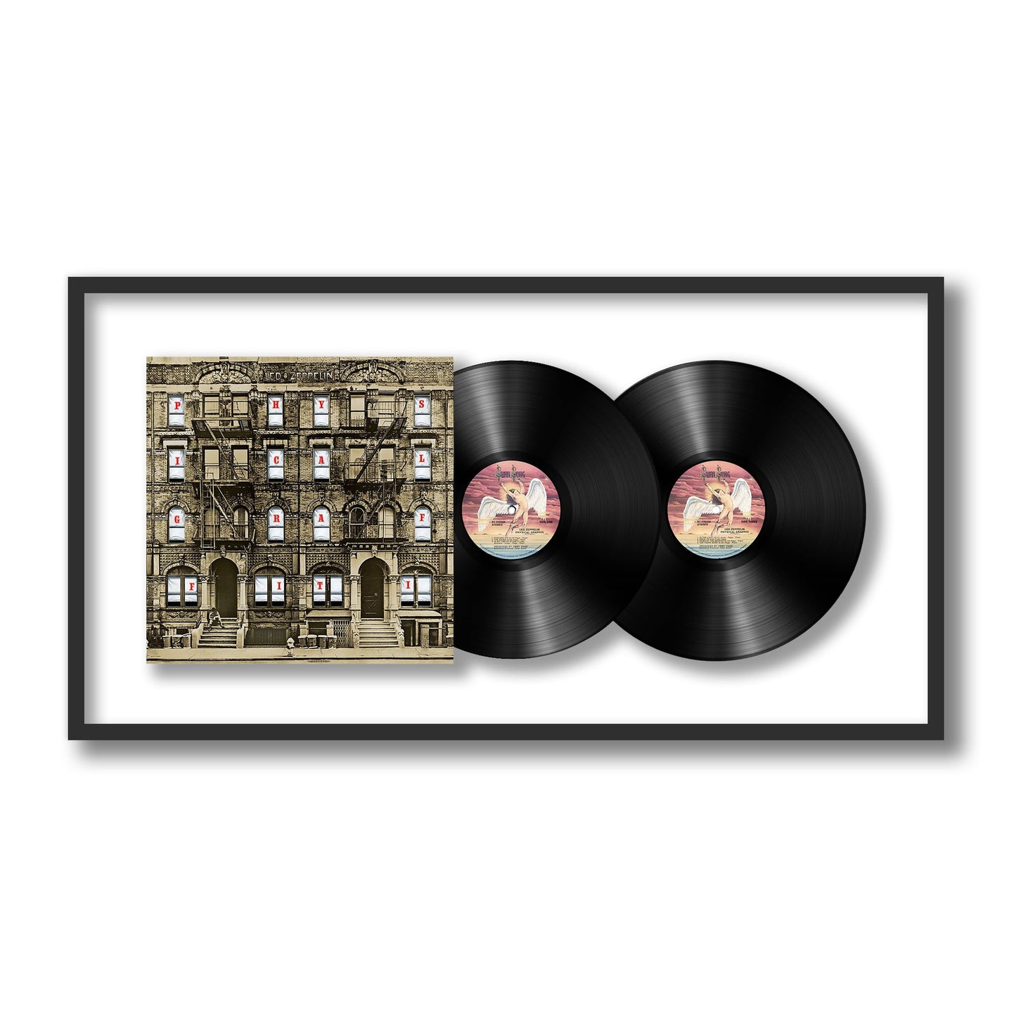 Led Zeppelin Physical Graffiti Framed Vinyl Record