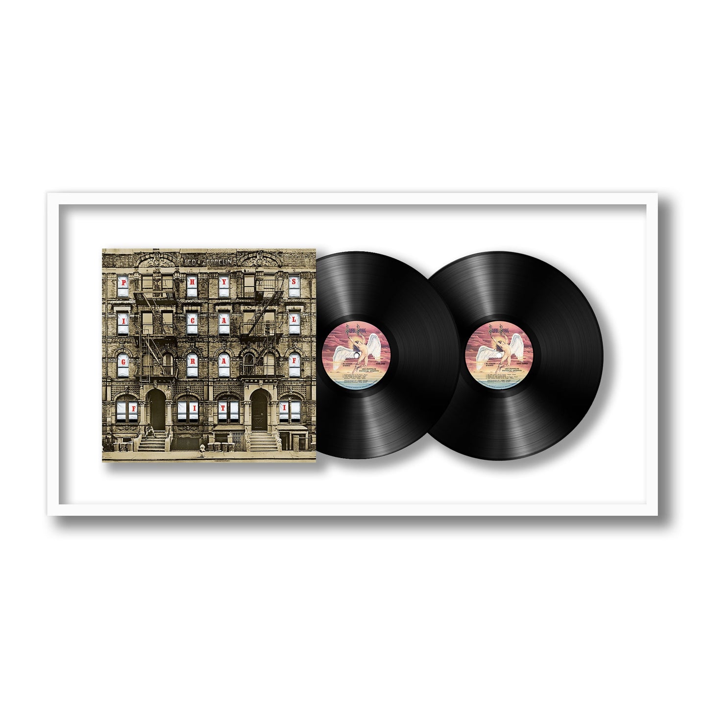 Led Zeppelin Physical Graffiti Framed Vinyl Record