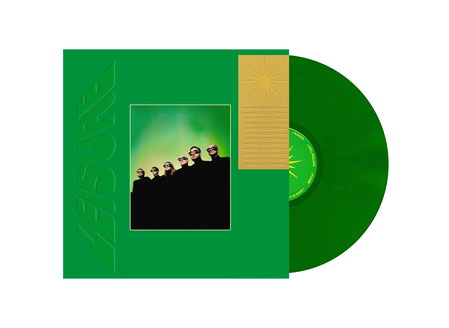 Leisure - Leisurevision [Green] Vinyl Record