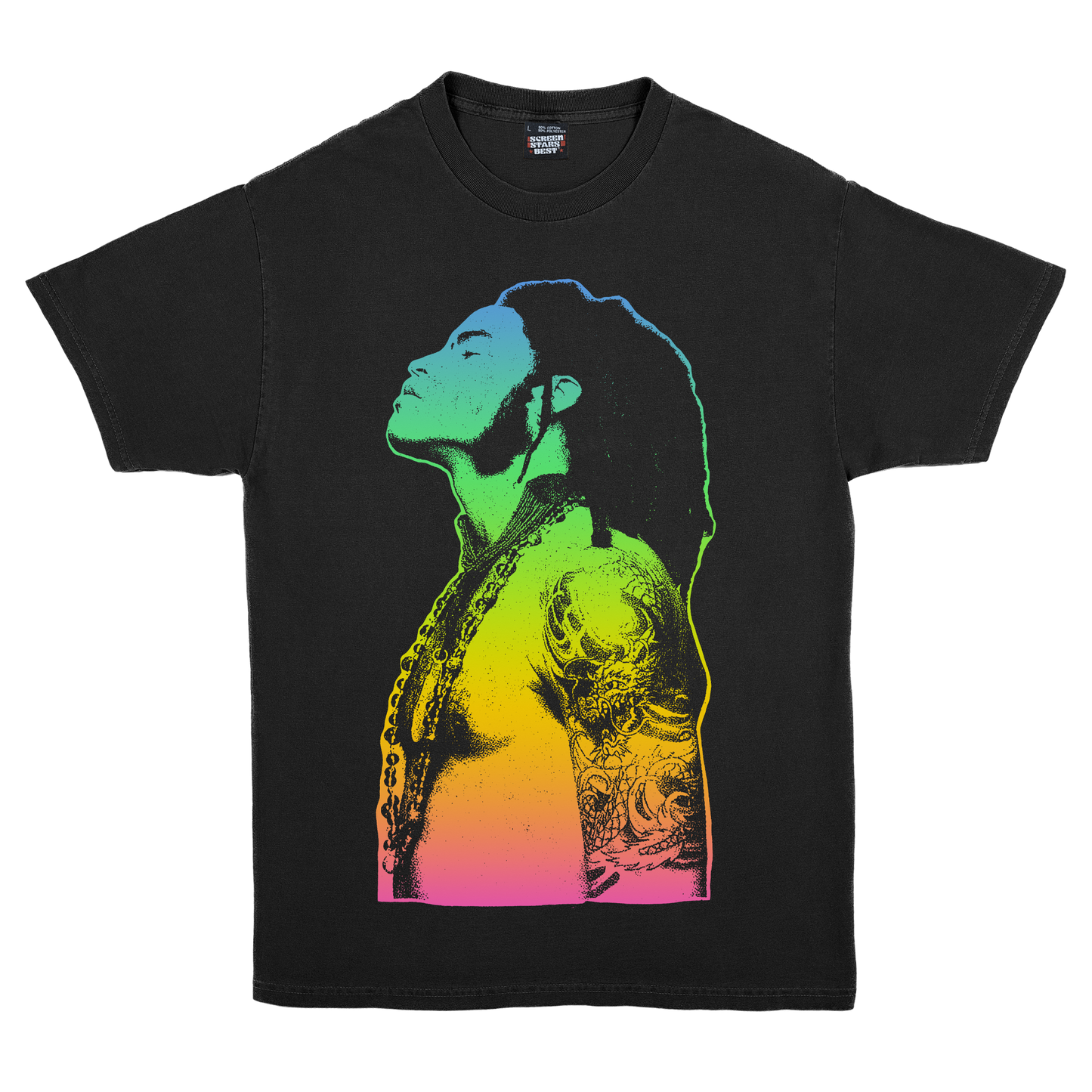 Lenny Kravitz On The Run Mens T Shirt Black Officially Licensed