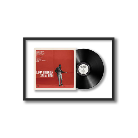 Leon Bridges Coming Home Framed Vinyl Record