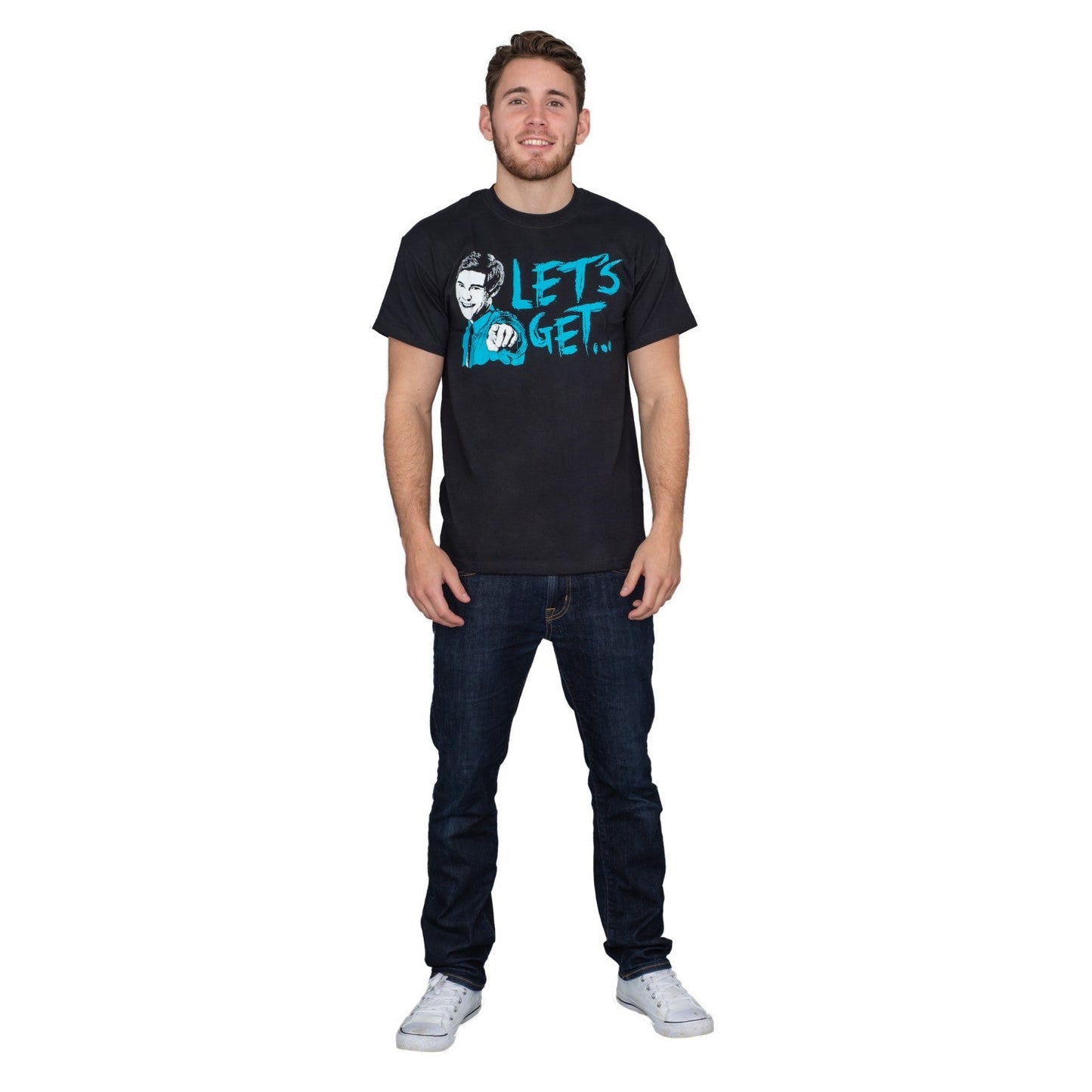 Workaholics TV Series Adult Unisex "Let's Get Weird" T-Shirt
