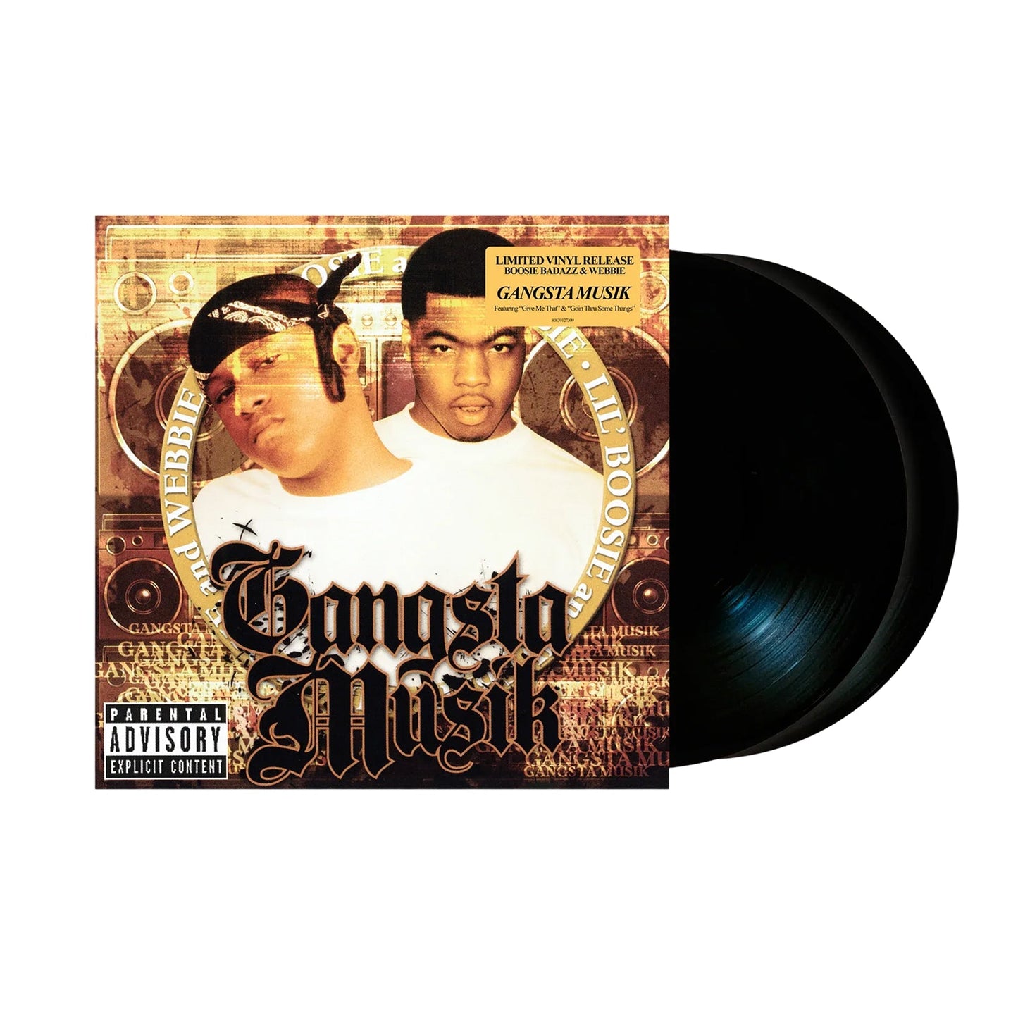 Lil Boosie & Webbie - Gangsta Musik [2LP] Vinyl Record