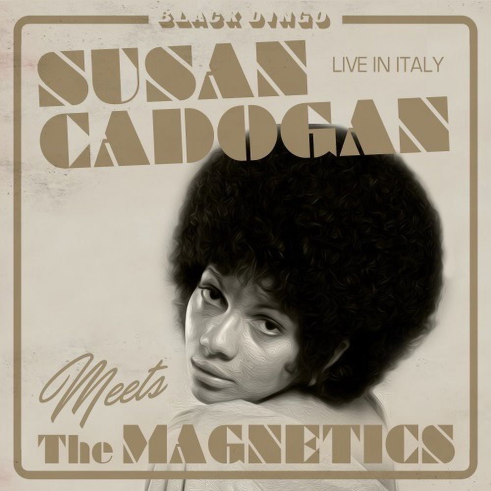Susan Cadogan Meets The Magnetics - Live In Italy [LP] Vinyl Record Album Cover