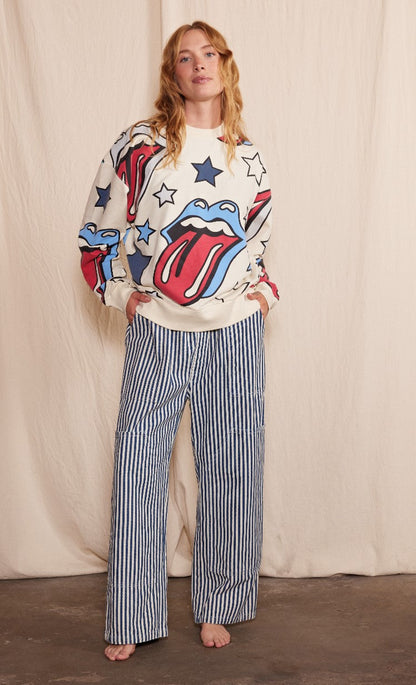 The Rolling Stones Loud Mouth Crewneck Sweatshirt