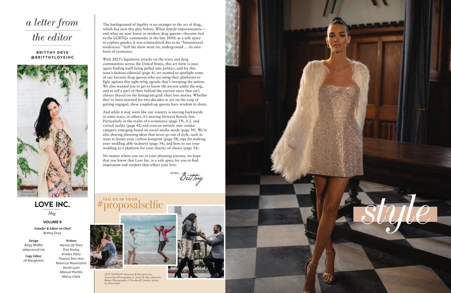 Love Inc. Volume 9 -  America's Favorite Coupled-Up, Drag Queens From RuPaul's Drag Race, Say Yes To The Dress, Randy Fenoli's Shares Wedding Details & More!