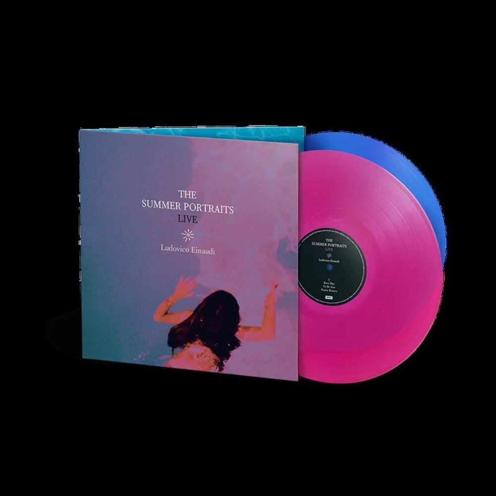 Ludovico Einaudi – The Summer Portraits: Live (Transparent Blue/Transparent Pink 2-LP Vinyl) Vinyl Record