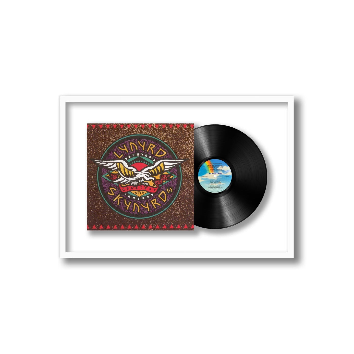 Lynyrd Skynyrd Skynyrds Innyrds: Their Greatest Hits Framed Vinyl Record