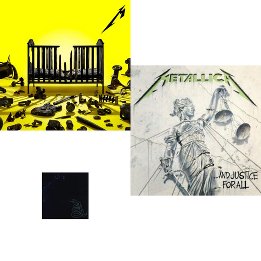 Metallica - 72 Seasons (2LP) & Metallica (Remastered/2LP) & And Justice For All (Remastered)