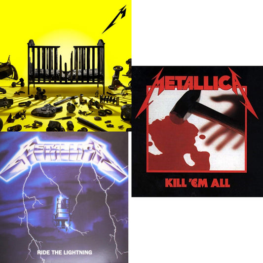 Metallica - 72 Seasons (2LP) & Kill Em All (180G) & Ride The Lightning (180G)