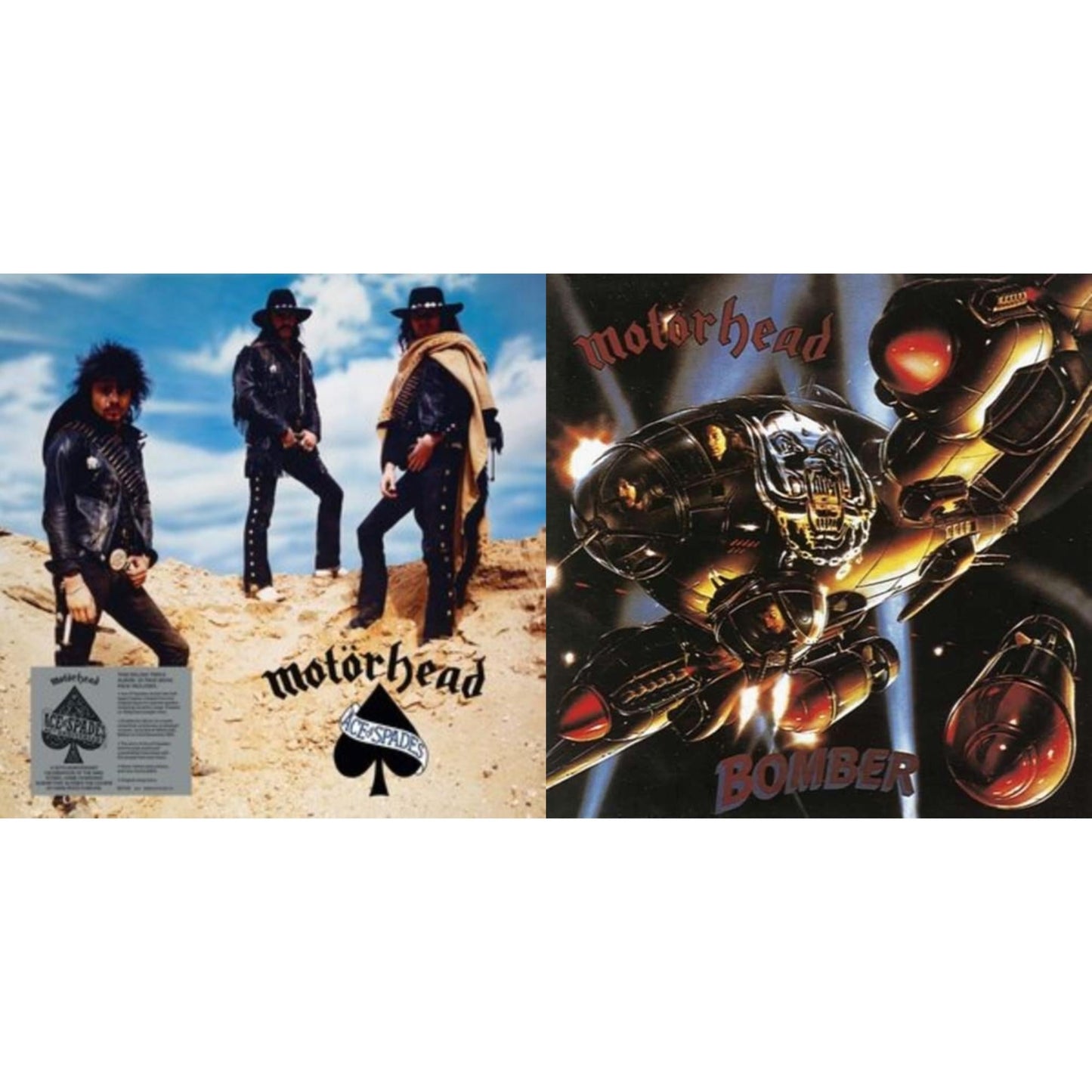 Motorhead - Ace Of Spades (X) (3LP) & Bomber