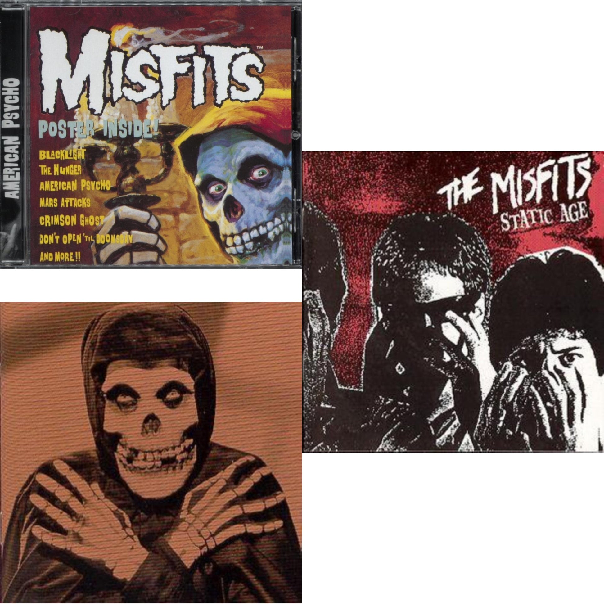 Misfits - Collection Vol.2 & Static Age & American Psycho - CD Bundle