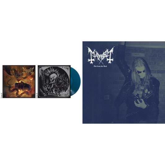 Mayhem - Atavistic Black Disorder / Kommando - Ep (I) & Out Of The Dark - LP Vinyl Bundle
