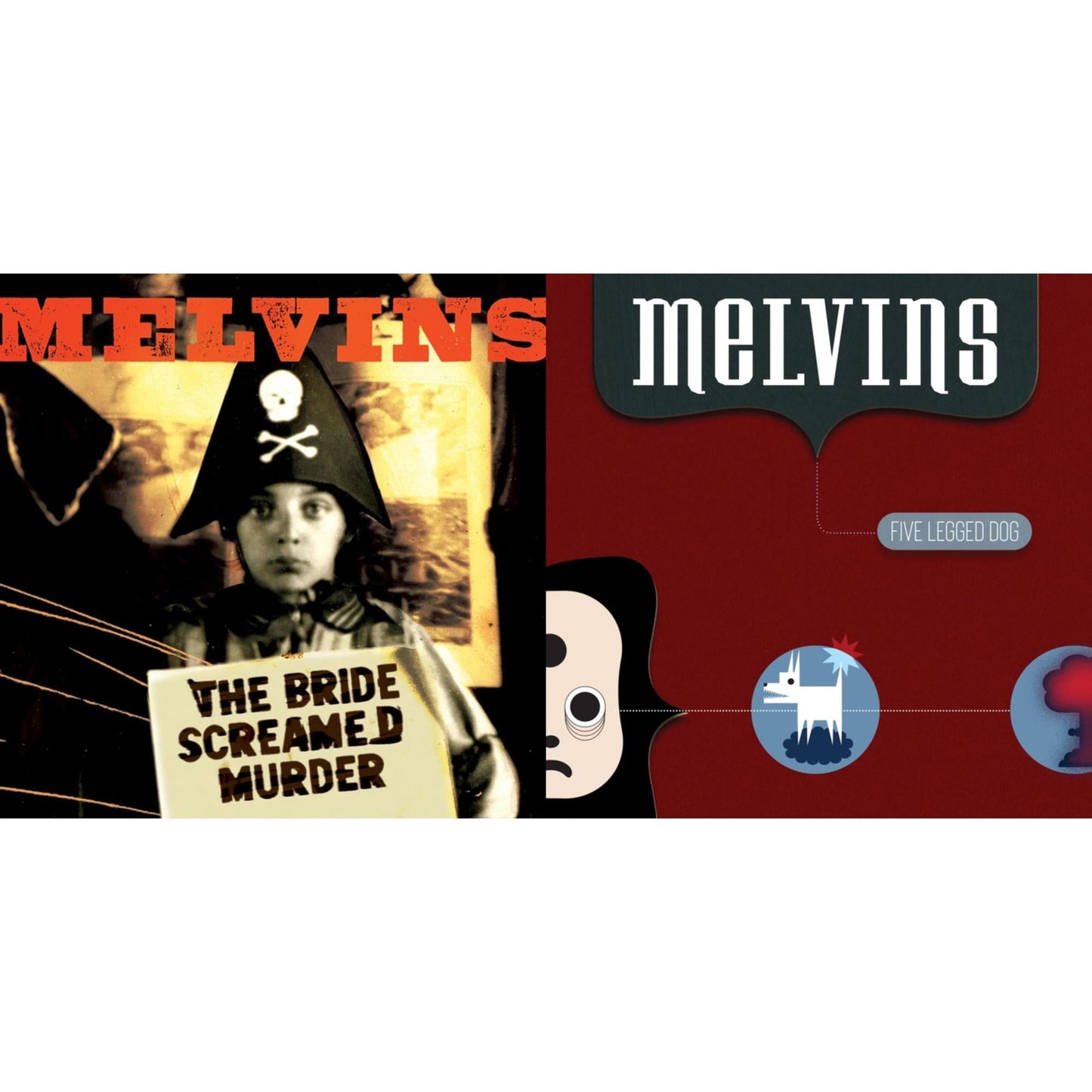 Melvins - Bride Screamed Murder (Apple Red LP Vinyl) & Five Legged Dog
