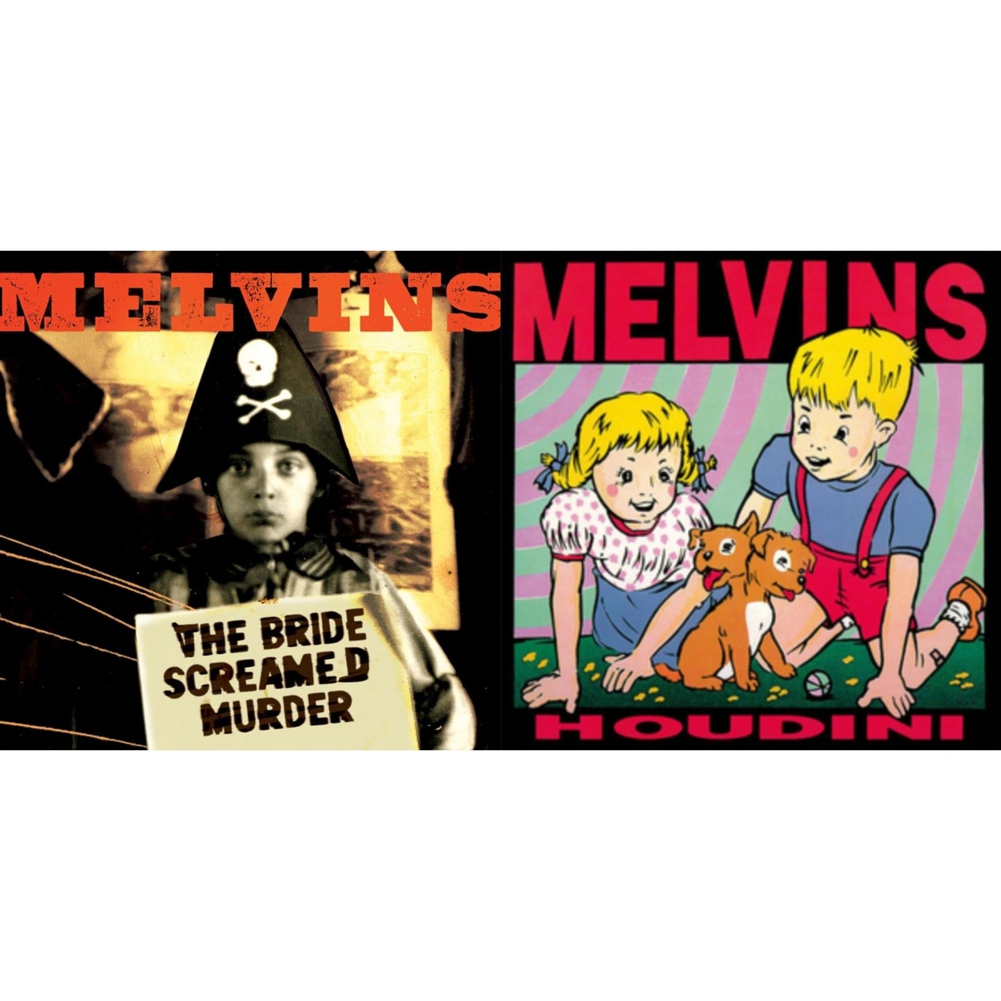Melvins - Bride Screamed Murder (Apple Red LP Vinyl) & Houdini (180G/Gatefold Sleeve)