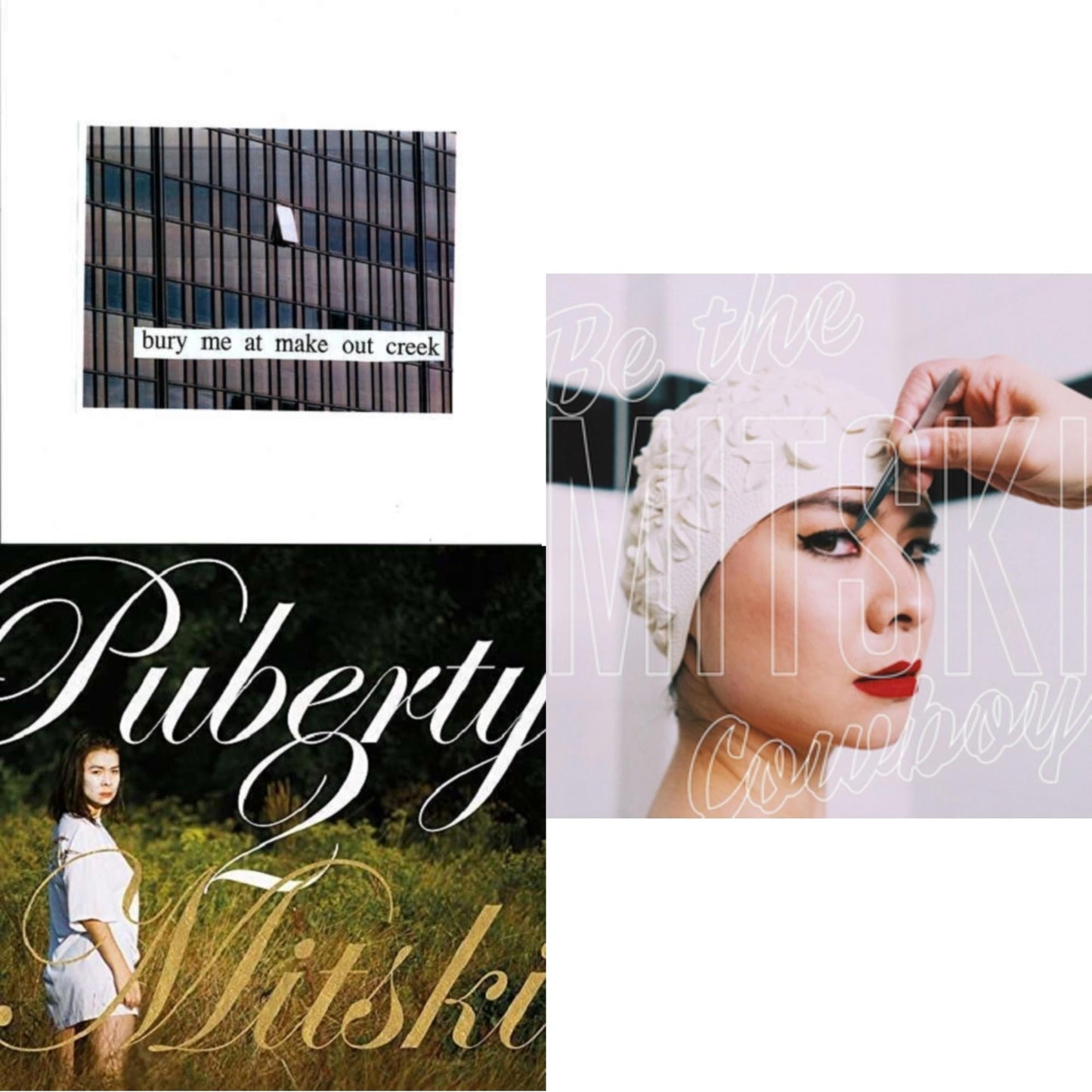 Mitski - Bury Me At Makeout Creek & Puberty 2 & Be The Cowboy - LP Vinyl Bundle