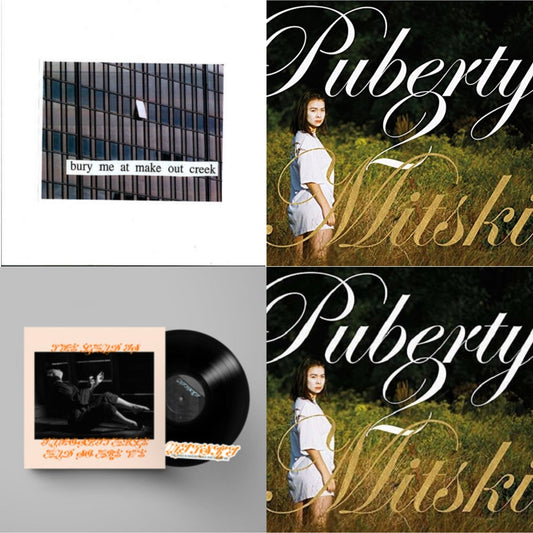 Mitski - Bury Me At Makeout Creek & Puberty 2 (White LP Vinyl) & Land Is Inhospitable & So Are We & Puberty 2