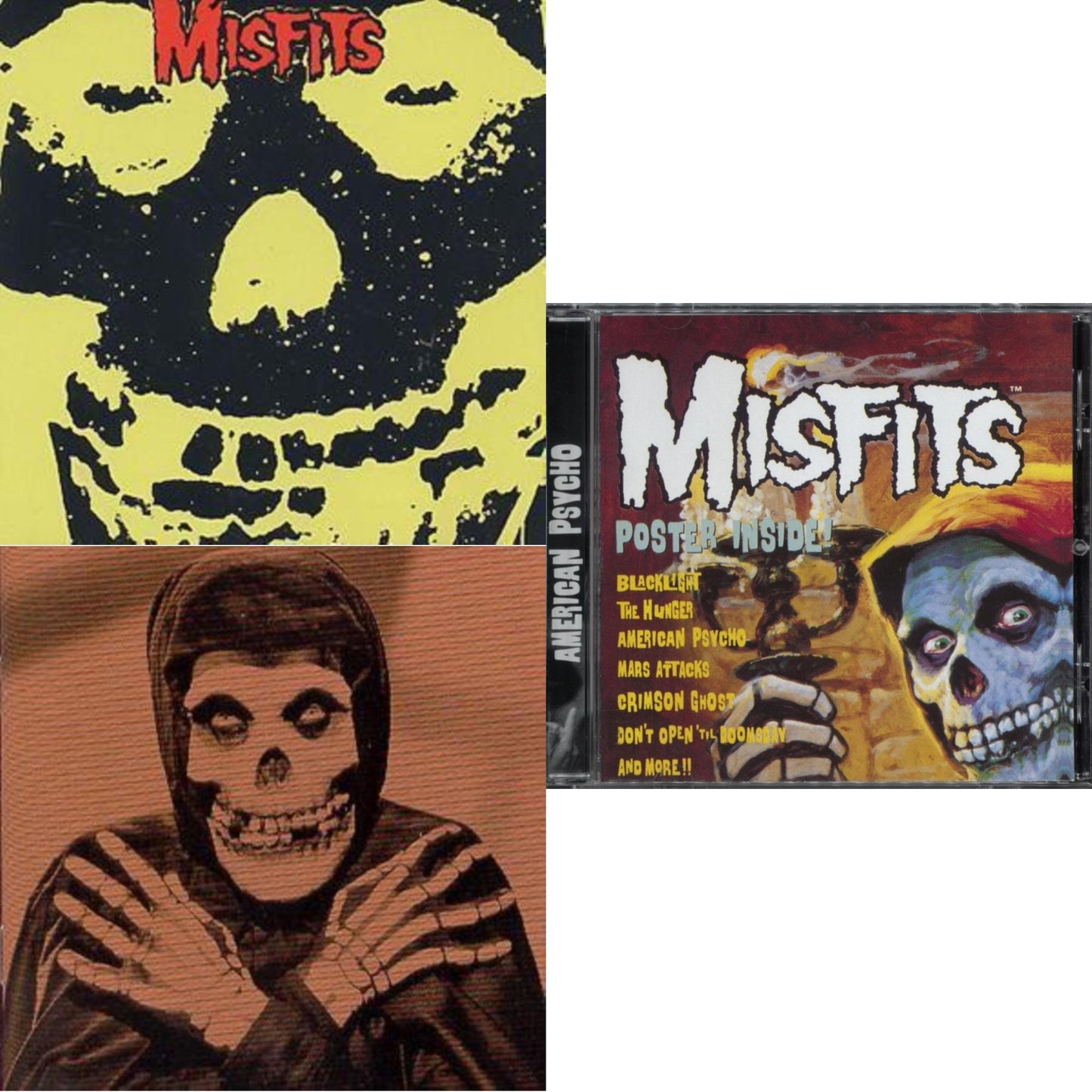 Misfits - Collection & Collection Vol.2 & American Psycho - CD Bundle