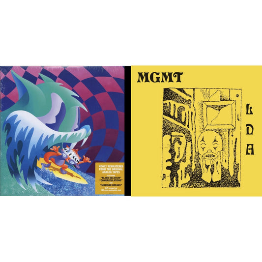Mgmt - Congratulations (2LP/180G) & Little Dark Age (X) (2LP/180G/Dl Card) Vinyl Record