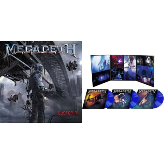 Megadeth - Dystopia & Night In Buenos Aires (Blue LP Vinyl)