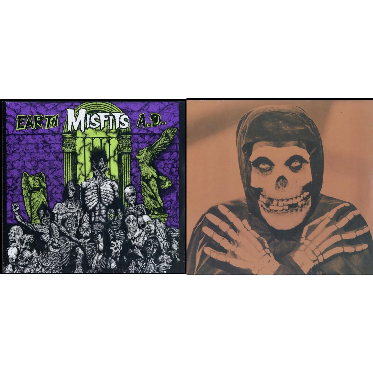 Misfits - Earth A.D. & Collection Vol.2 - LP Vinyl Bundle