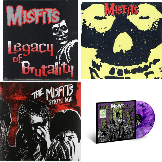 Misfits - Legacy Of Brutality & Collection & Static Age & Earth A.D. / Wolfs Blood (Purple Swirl LP Vinyl) (Rsd Essential)