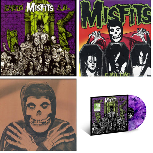 Misfits - Earth A.D. & Evilive & Collection Vol.2 & Earth A.D. / Wolfs Blood (Purple Swirl LP Vinyl) (Rsd Essential)