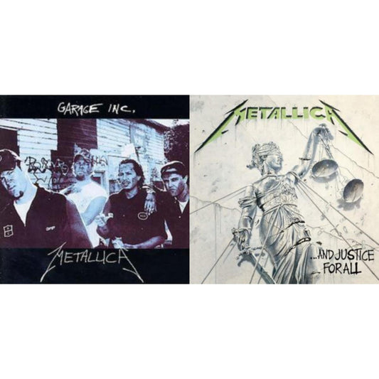Metallica - Garage Inc. & And Justice For All (Remastered) - LP Vinyl Bundle