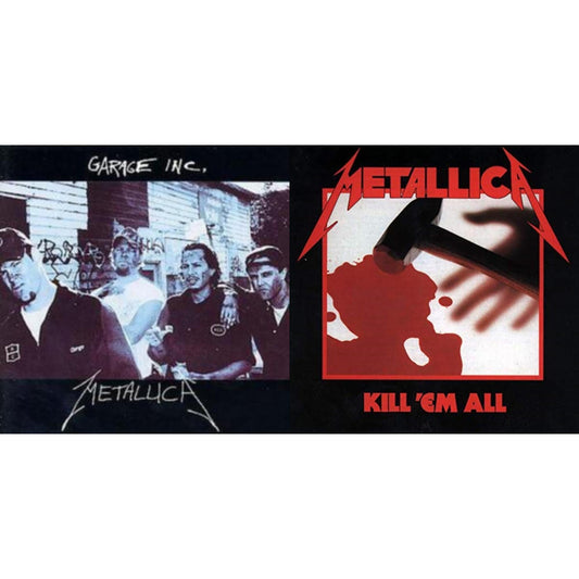 Metallica - Garage Inc. & Kill Em All (180G) - LP Vinyl Bundle