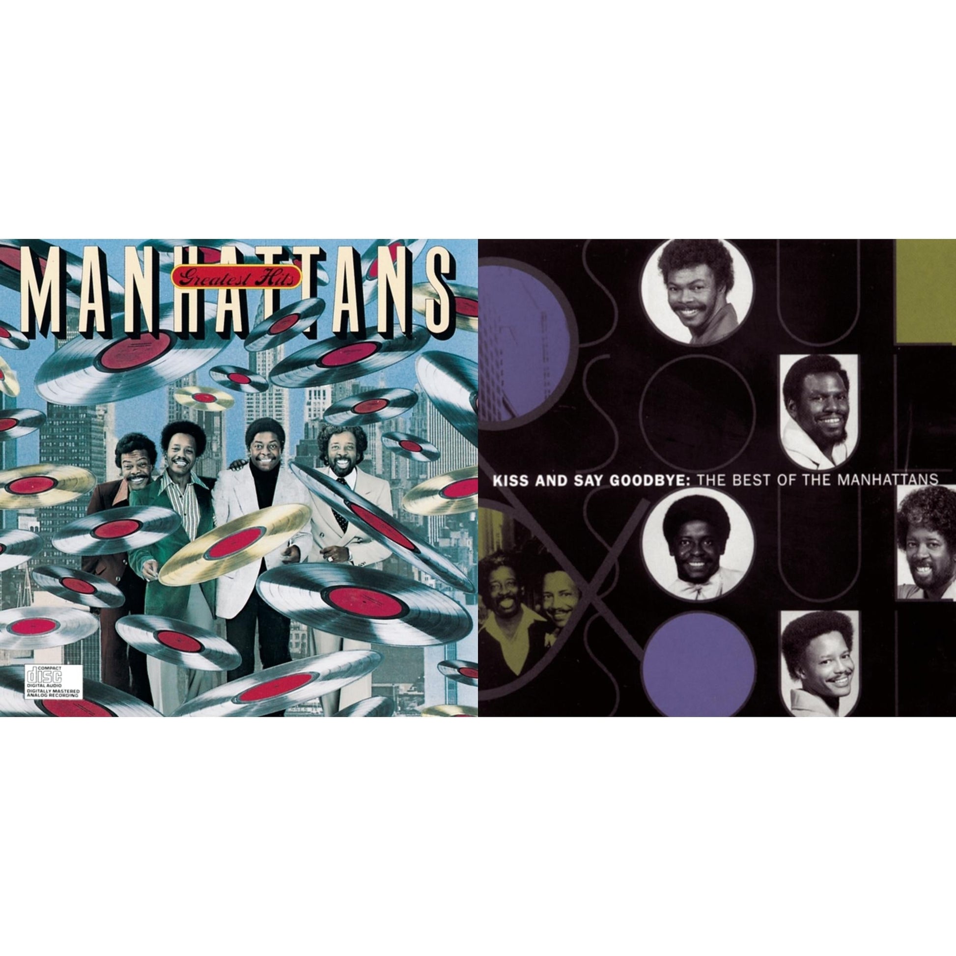 Manhattans - Kiss & Say Goodbye: Best Of Manhattans & Greatest Hits - CD Bundle