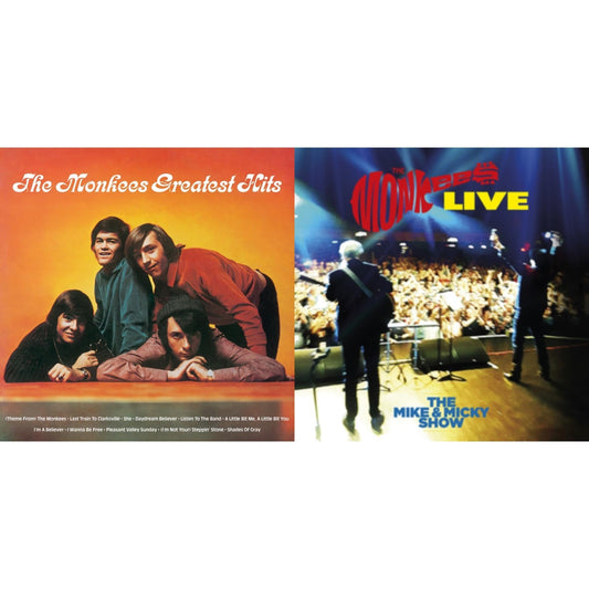Monkees - Greatest Hits (Yellow LP Vinyl) (Rocktober) & Mike & Micky Show Live