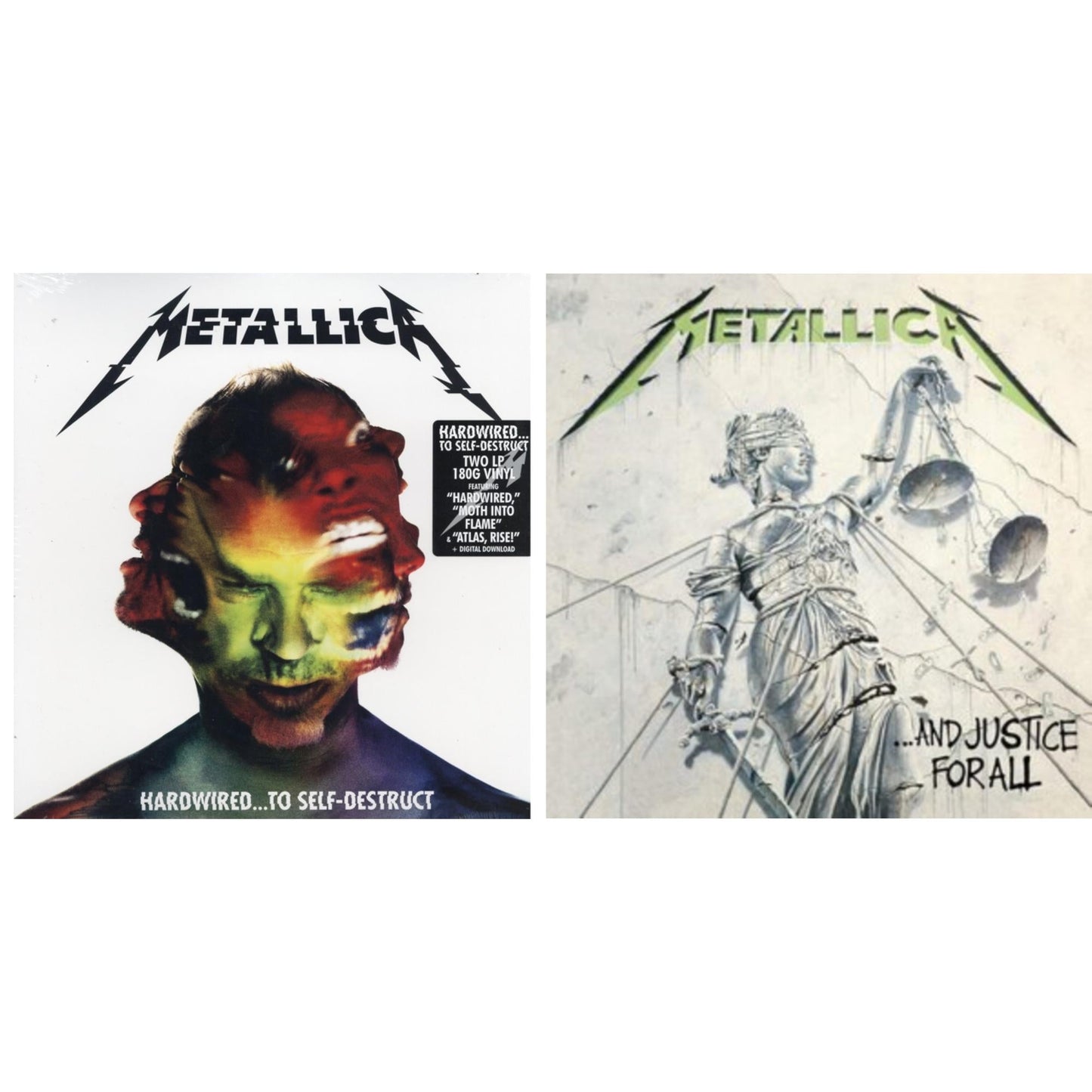 Metallica - Hardwired To Self-Destruct (2LP/180G/Dl Card) & And Justice For All (Remastered)